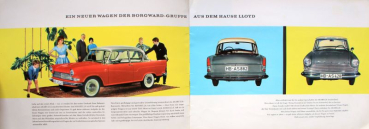 Lloyd Arabella Modelprogram 1960 Carbrochure (10004)